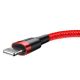 BASEUS Câble USB vers Lightning 50cm 2.4A- CALKLF-A09