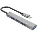 Hub USB-C vers 4x USB 3.0 Orico - AH-13-GY-EP-IP