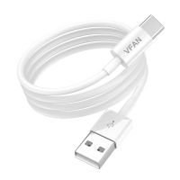 Câble USB vers USB-C VFAN X03, 3A, 1m (blanc)