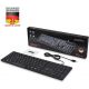 Clavier Perixx PERIBOARD-317, grandes lettres, USB