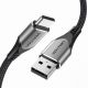 Câble USB 2.0 A vers USB-C Vention CODHC 3A 0,25 m gris - CODHC