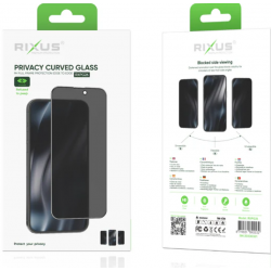 RIXUS - Verre trempé PRIVACY pour iPhone 15