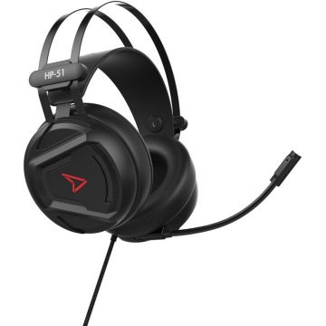 Casque micro STEELPLAY HP-51, Noir