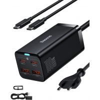 Chargeur USB secteur Baseus GAN4 2x ports USB-A + 2x ports USB-C 100W - CCDK100UE