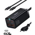 Chargeur USB secteur Baseus GaN3 Pro 4 Ports 2x ports USB-A + 2x ports USB-C 100W - CCDK100UE