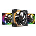 Lot de 3 Ventilateurs de boitier Be Quiet Light Wings RGB, PWM - 12cm - BL076