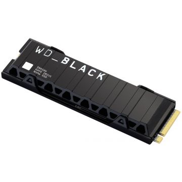 SSD 1To Western Digital WD_Black SN850X, avec dissipateur - PCIe 4.0 x4 (NVMe) - WDS100T2XHE