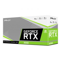 PNY GeForce RTX3050 Verto Dual Fan 6Go - VCG30506DFXPB1