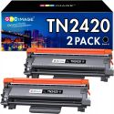 Lot de 2 toners compatibles Brother TN-2420, 3000 pages