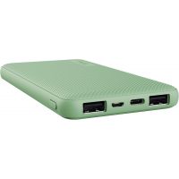 Powerbank Trust Primo Ultra Thin - 10000mAh, vert - 25029