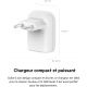 Chargeur BELKIN, 37W, blanc, USB-A USB-C - WCB007VFWH