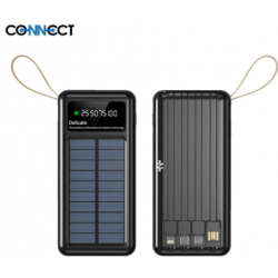 Powerbank 20 000mAh - solaire - CONNECT MC-BESN02