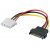 Câble d'alimentation Molex mâle - SATA femelle - SI-78236